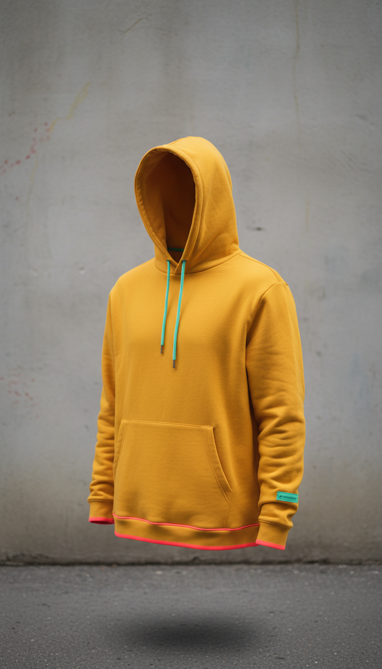 Taxi Yellow Designer Collaboration Hoodie